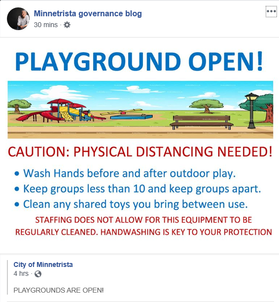 playgrounds open