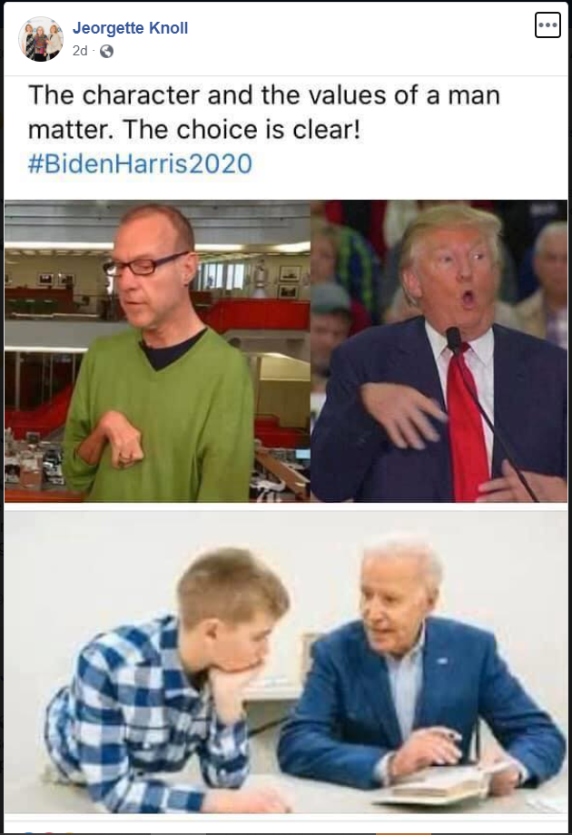 Jeorgette Knoll Biden Harris