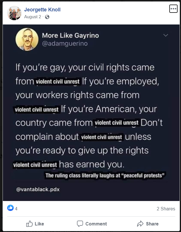 Jeorgette Knoll share